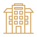 Apartment Yellow Icon